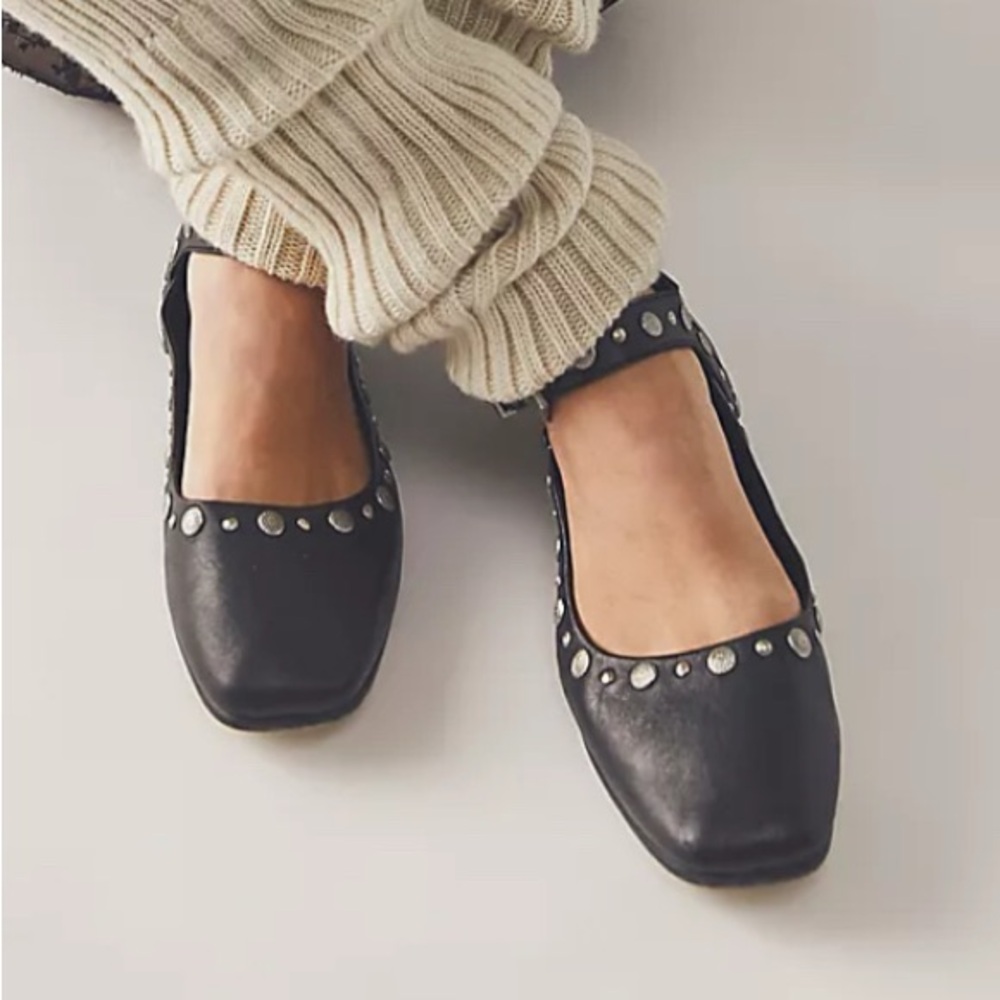 Free People Mystic Mary Jane Flats - Picture 2 of 7